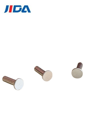 Φ1.8x7 Solid 5056 Aluminum Alloy Blind Pop Rivets Flat Tail