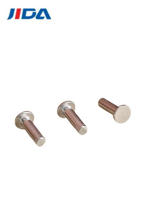 Φ1.8x7 Solid 5056 Aluminum Alloy Blind Pop Rivets Flat Tail