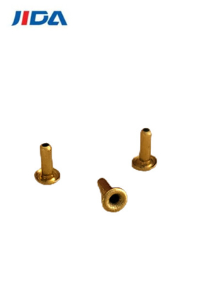 ISO9001 Crimped Tubular Hollow Brass Blind Rivet Nut For Metal