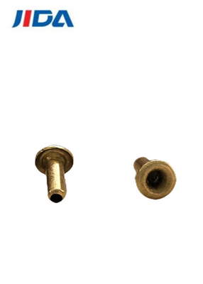 H62 Crimped Tubular Hollow Brass Blind Pop Rivets Customized