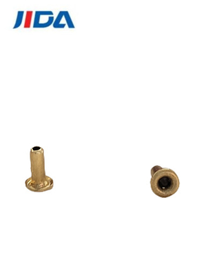H62 Crimped Tubular Hollow Brass Blind Pop Rivets Customized