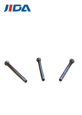 C1008 Blue White Zinc Plated Tubular Semi Hollow Rivets Dia 2.5x33